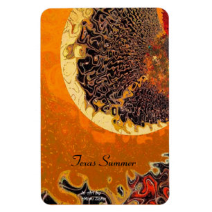 "Texas Summer" 4 x 6  Flexible Magnet