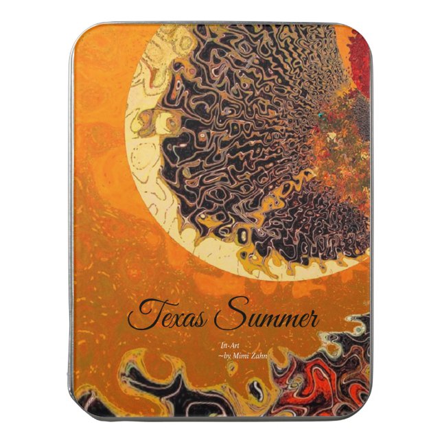 "Texas Summer" Acrylic 8" x 10" Puzzle w/Tin (Lid Vertical)