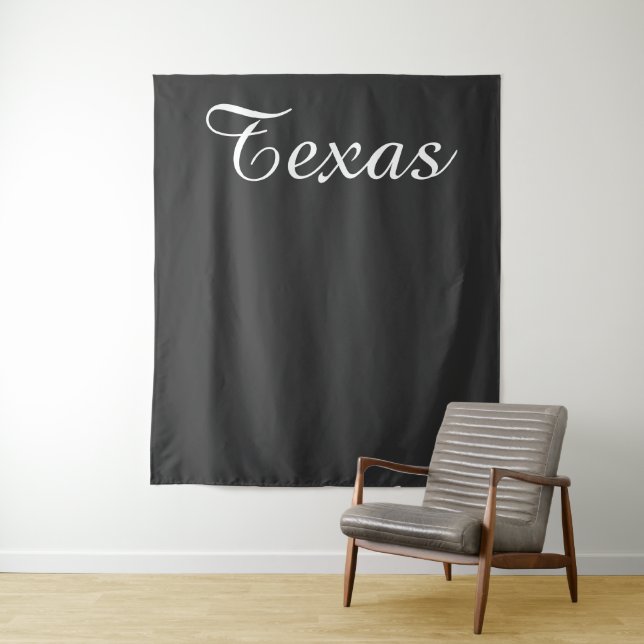 Texas T-Shirt Tapestry (In Situ)