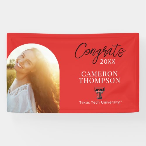 Texas Tech Graduate  Arch Photo Banner