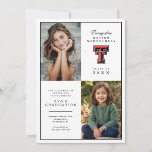 Texas Tech University Graduation Invitation