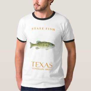 Texas Territory Beautifully Colored Guadalupe Bass T-Shirt