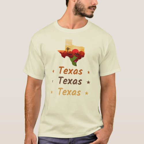 Texas Texas Texas T_Shirt