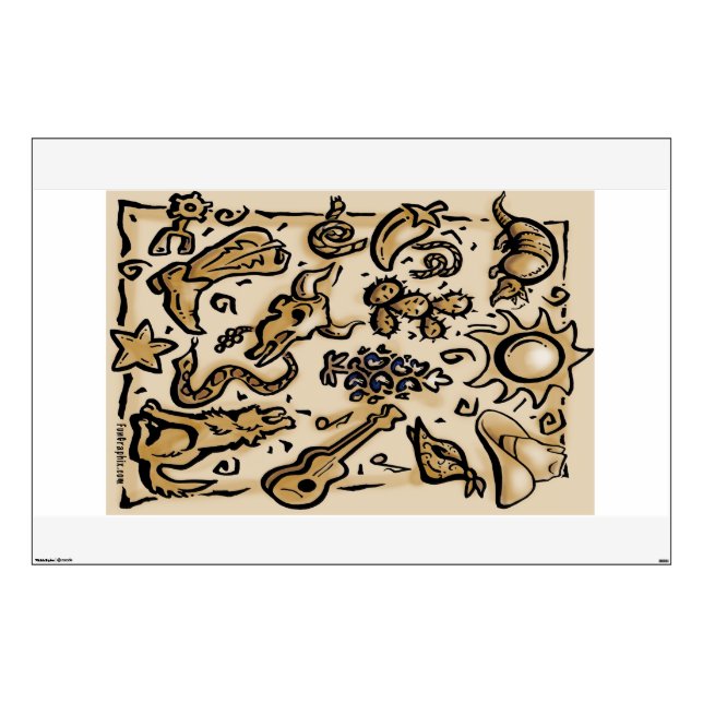 Texas Thangs Wall Decal (Front)