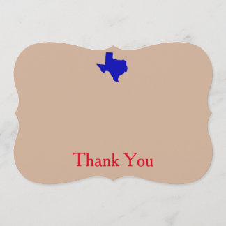 Texas Thank You Cards