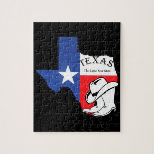 Texas The Lone Star State Jigsaw Puzzle