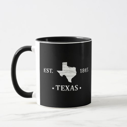 texas the lone star state mug