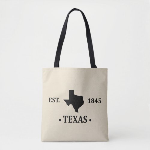 texas the lone star state tote bag