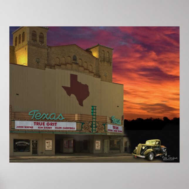 Texas Theater San Angelo poster (Front)