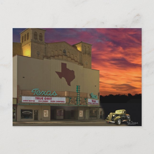 Texas Theater - San Angelo, Texas Postcard (Front)