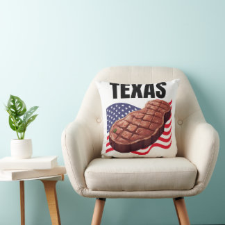 Texas Throw Pillow