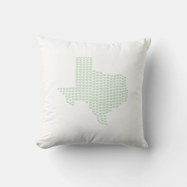Texas Throw Pillow (Front)