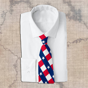Texas Ties, fashion USA, Texas Flag business Neck Tie