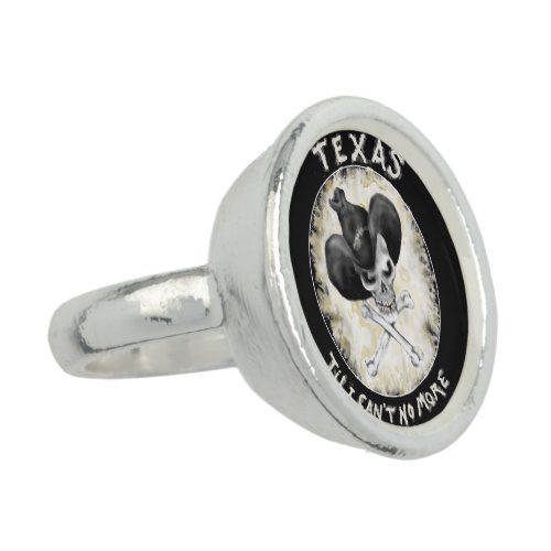 Texas till I cant Photo Ring