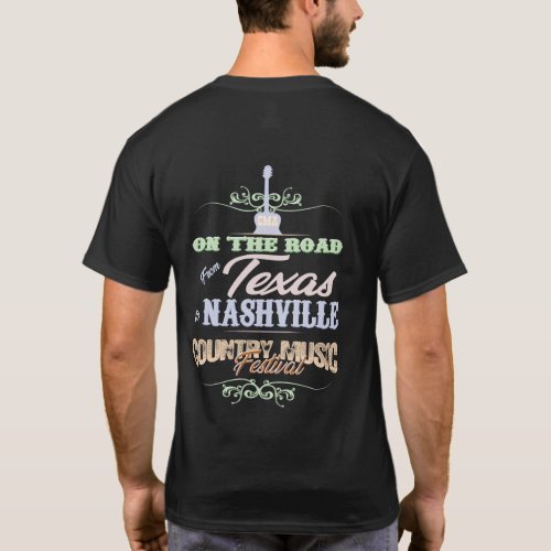 Texas to Nashville CMA Country Music Fest Shirt