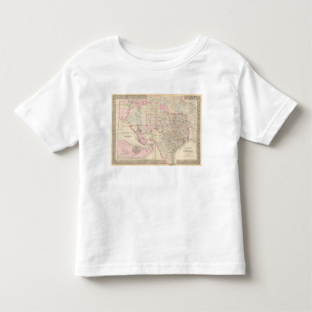 Texas Toddler T-shirt (Front)