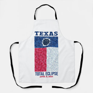 Texas Total Eclipse Apron