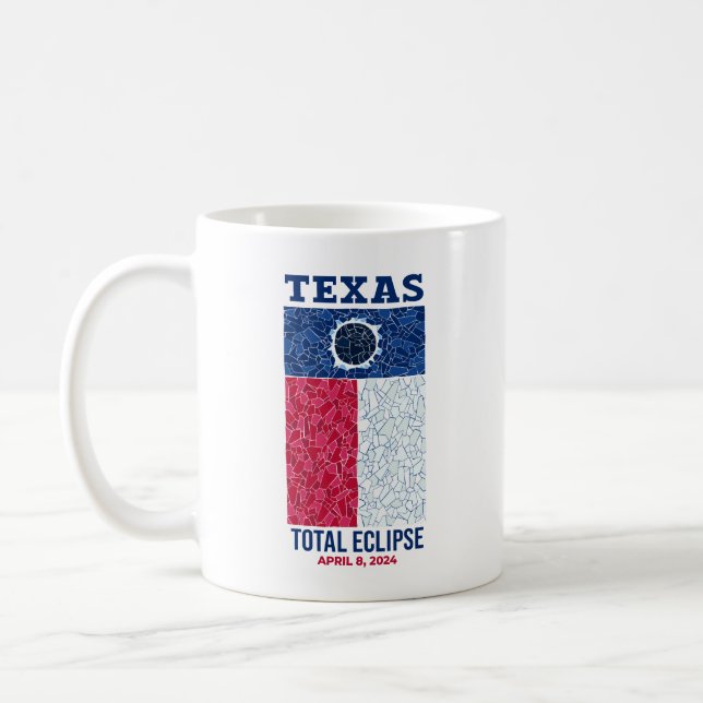 Texas Total Eclipse Coffee Mug (Left)