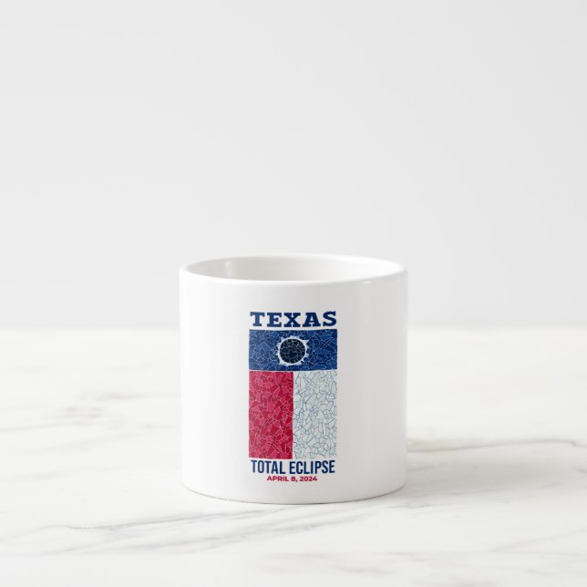 Texas Total Eclipse Espresso Mug (Front)