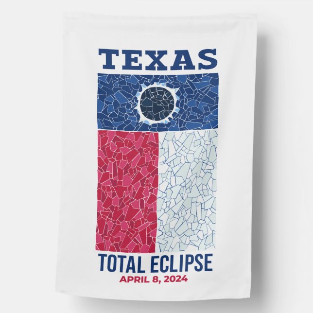 Texas Total Eclipse Flag (Front)
