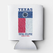 Texas Total Eclipse Foam Can Cooler (Back)