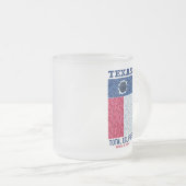 Texas Total Eclipse Frosted Mug (Front Right)