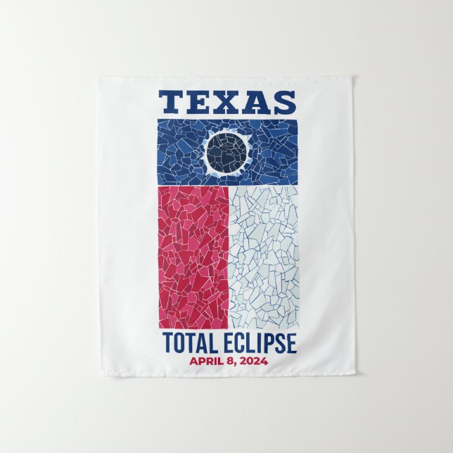 Texas Total Eclipse Tapestry (Front)