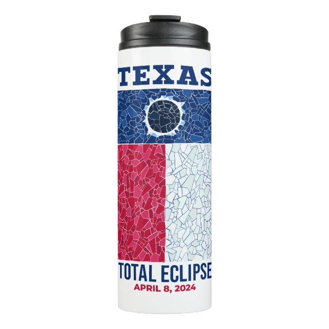 Texas Total Eclipse Thermal Tumbler (Front)
