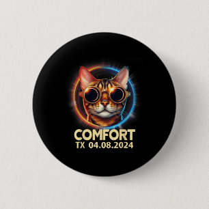 Texas Total Solar Eclipse 2024 Button