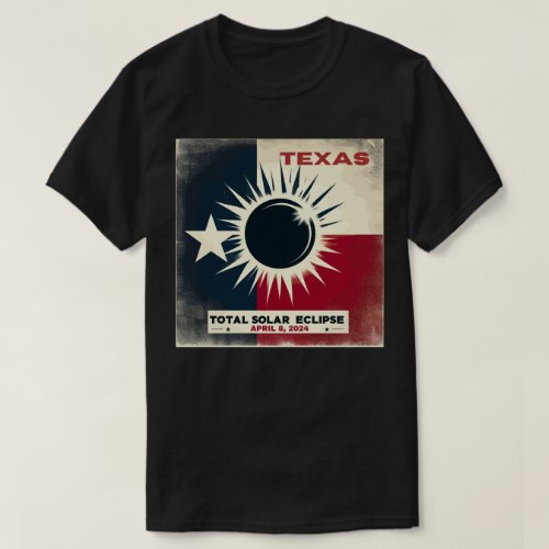Texas Total solar eclipse 2024 T_Shirt
