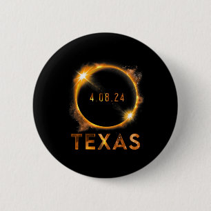 Texas Total Solar Eclipse April 8 2024 Texas Solar Button