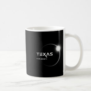 Texas Totality 4.08.2024 Total Solar Eclipse 2024 Coffee Mug