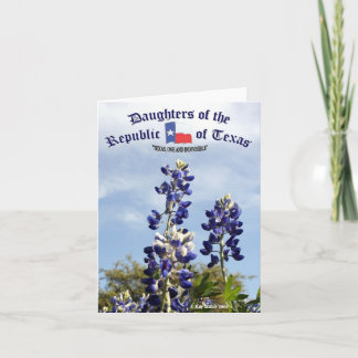 texas towering bluebonnets -k, DRT BUMPER -1A, ... Card