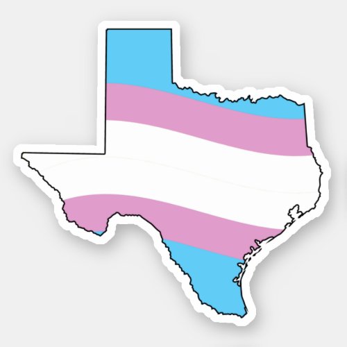 Texas Trans Pride Sticker