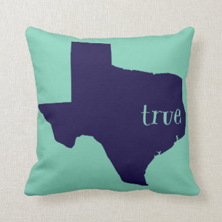Texas True Throw Pillow