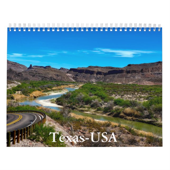 Texas-USA Calendar (Cover)