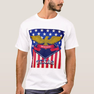 Texas USA Flag T-Shirt