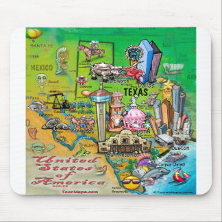 Texas USA Mouse Pad