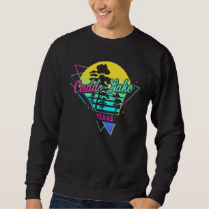 Texas   USA Nostalgic Retro Caddo Lake Sweatshirt
