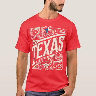 Texas Vintage Design T-Shirt