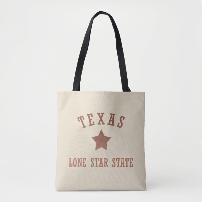 Texas vintage the lone star state tote bag (Front)