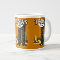 Texas Vintage Travel Poster mugs