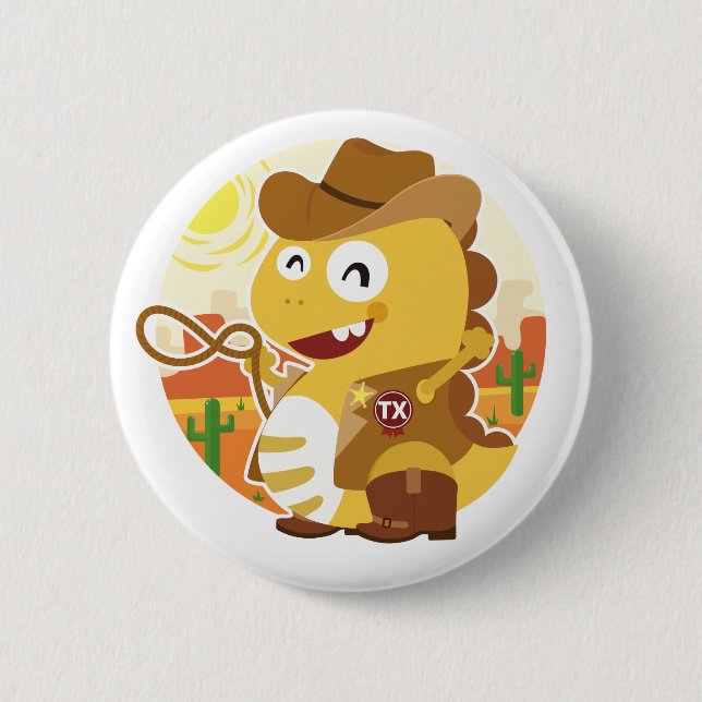 Texas VIPKID Button (Front)