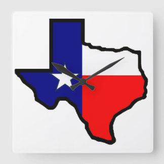 Texas Wall Clock State