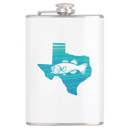 Texas Wave Fishing Flask