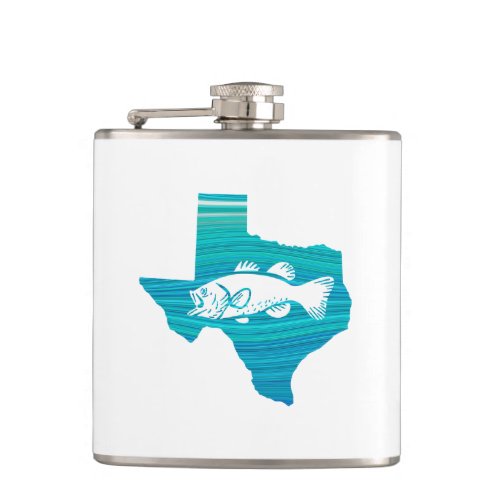 Texas Wave Fishing Flask