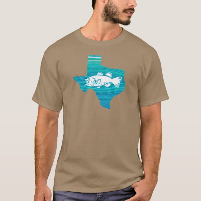 Texas Wave Fishing T-Shirt (Front)