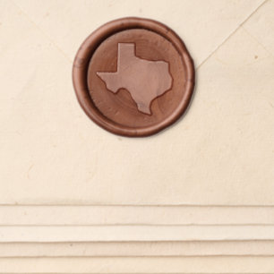 Texas Wax Seal Sticker
