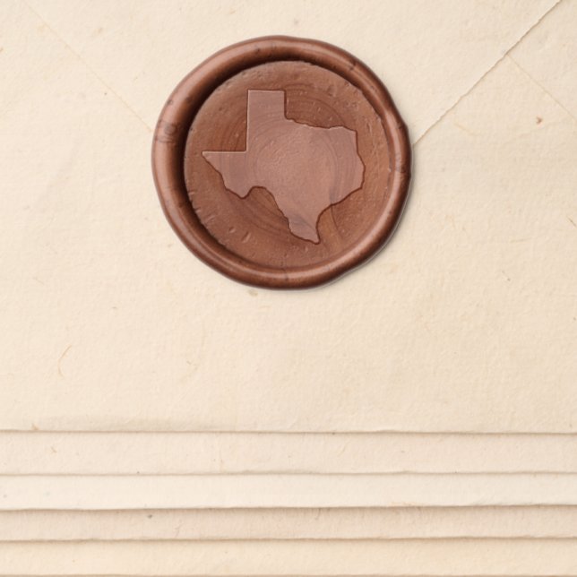 Texas Wax Seal Sticker (Front)