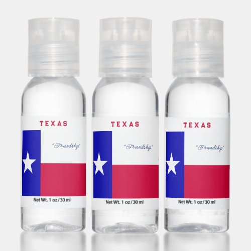 Texas Wedding Favors Corporate Gifts Hand Sanitizer